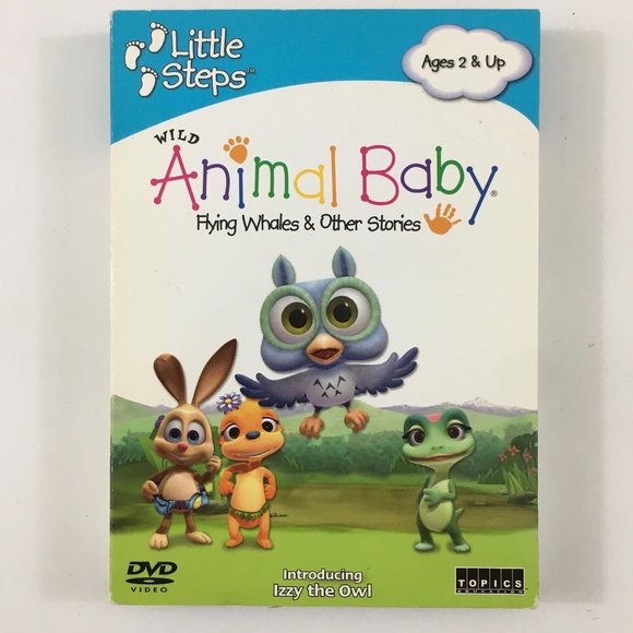 Wild Animal Baby Flying Whales & Other Stories Izzy the Owl Little Steps DVD - Picture 1 of 6